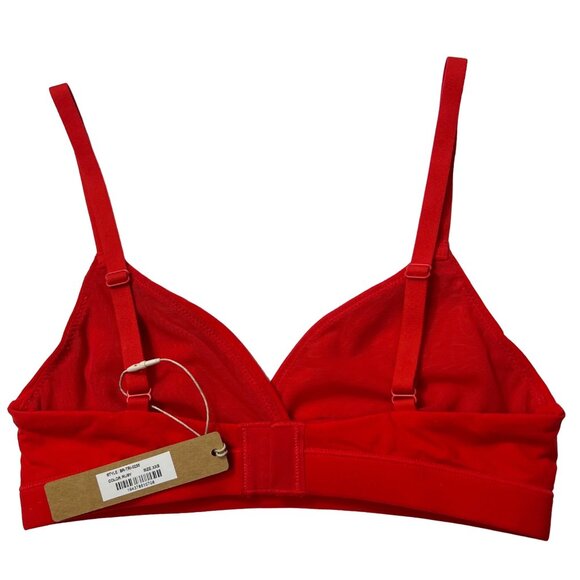 SKIMS Fits Everybody Crossover Bralette + T-String Thong Ruby XXS - Picture 3 of 13